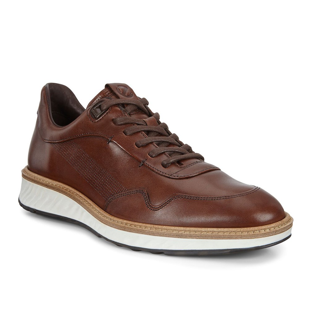 ECCO Mens Sneakers Brown - St.1 Hybrid - DRO-386409